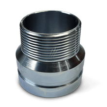 Load image into Gallery viewer, Roll Groove reducing nipple NPT 80mm (3") Groove to 65mm(2.5") NPT Male