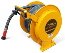 Load image into Gallery viewer, Heavy Duty Spring Rewind Water Hose Reel