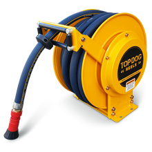 Load image into Gallery viewer, Heavy Duty Spring Rewind Water Hose Reel