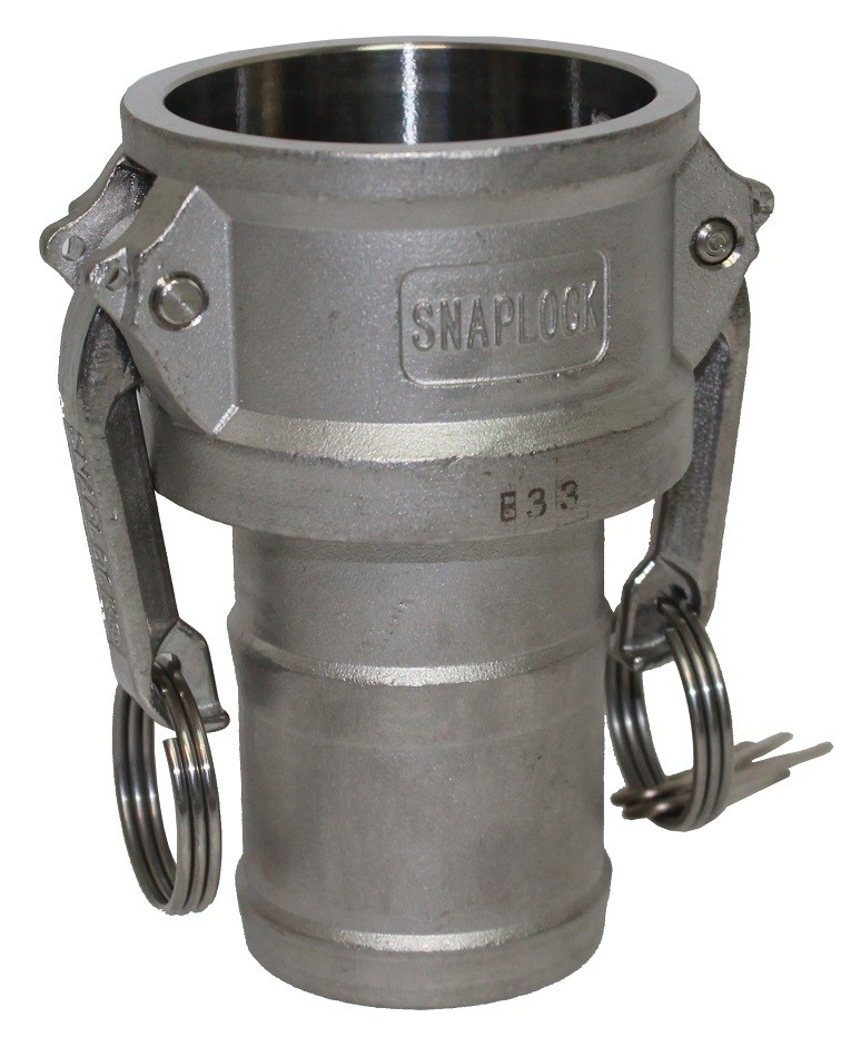 Type C Camlock Female Camlock X Male Hosebarb Stainless MBL Australasia Pty Ltd