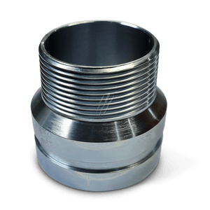 Roll Groove reducing nipple NPT 80mm (3") Groove to 65mm(2.5") NPT Male