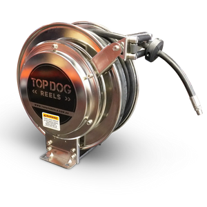 High Pressure Hose Spring Rewind Hose Reel 3/8 X 20M 330Bar Stainless Steel 304