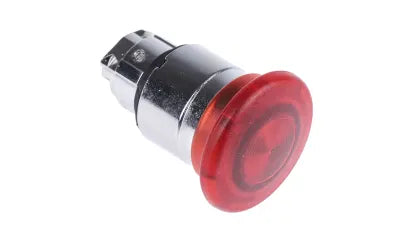 Schneider Electric | ZB4BW643 | Harmony XB4 Series Red Round Illuminated Push Button Head, Latching Actuation, 22mm Cutout